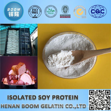 Boost product isolated soy protein sausage meat